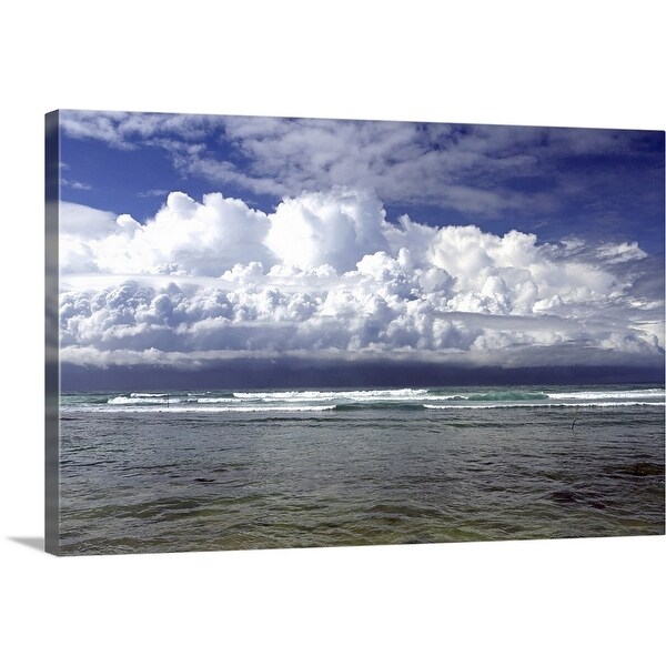 "Approaching tropical storm" Canvas Wall Art