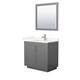 Option Dark Gray, Nickel Trim, Giotto Quartz Top