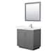 Option Dark Gray, Nickel Trim, Giotto Quartz Top