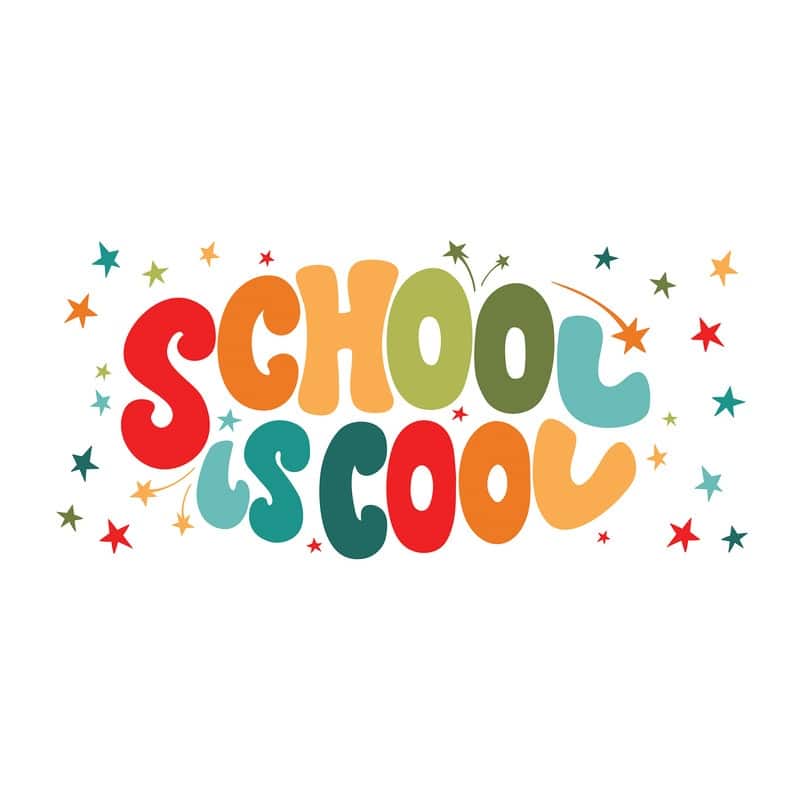 School is Cool Wall Decals