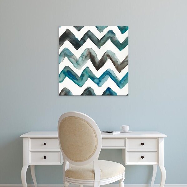 Easy Art Prints Chariklia Zarris's 'La Mer VII' Premium Canvas Art