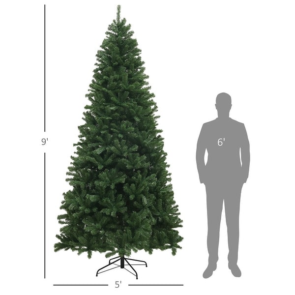 9' Yorkshire Fir Slim Artificial Christmas Tree Unlit Australia