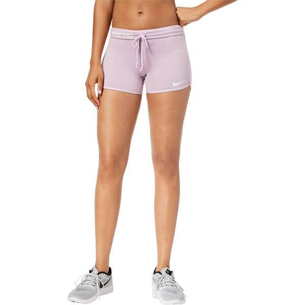 Shop Nike Womens Vintage Look Casual Walking Shorts Purple S 4