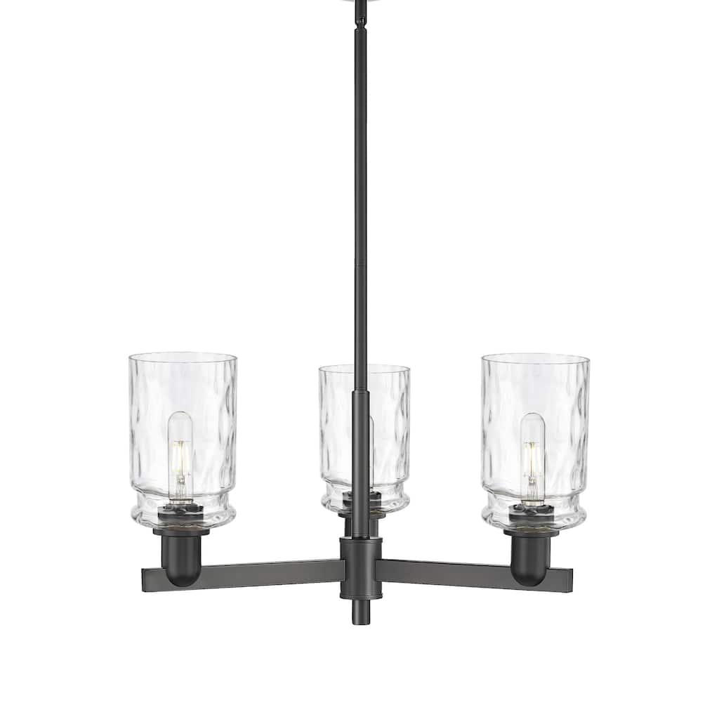 Innovations Lighting 716-3CR-12-27 Candor Chandelier Candor 3 Light