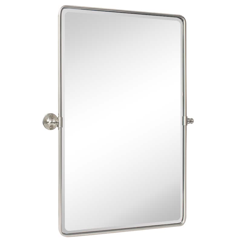 Woodvale Rectangle Metal Wall Mirrors