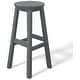 preview thumbnail 26 of 97, Laguna Hdpe All Weather Outdoor Patio 29" Round Bar Stool