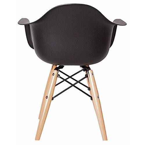 Shop 2xhome Set Of 2 Black Plastic Chairs With Arms Armchair Natural Wood Child Kids Preschool Daycare Home Bedroom Activity Desk Overstock 18828169
