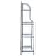 preview thumbnail 9 of 53, SAFAVIEH Amaris Victorian Wrought Iron 4-Tier Outdoor Bakers Rack. - 25" W x 15" D x 63" H