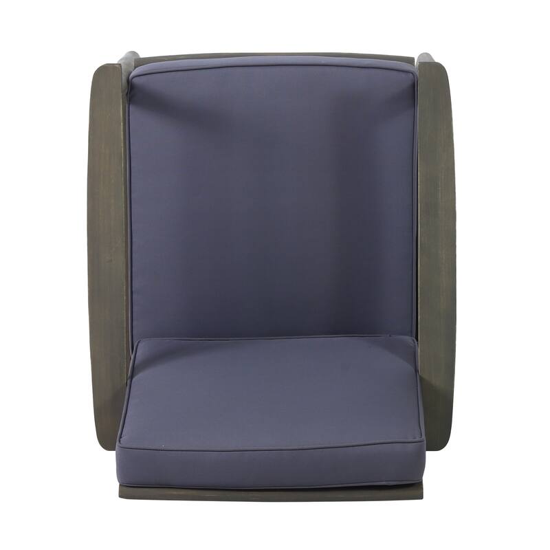 Christopher Knight Home - Willowbrook Outdoor Acacia Wood 4-Seater Chat Set