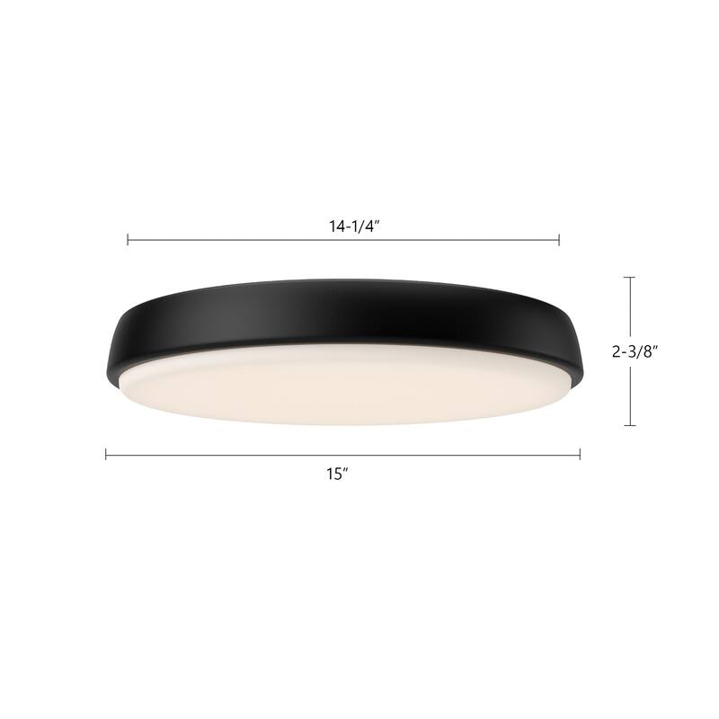 Alora Lighting FM503715-5CCT Laval 15" Wide LED Flush Mount Ceiling