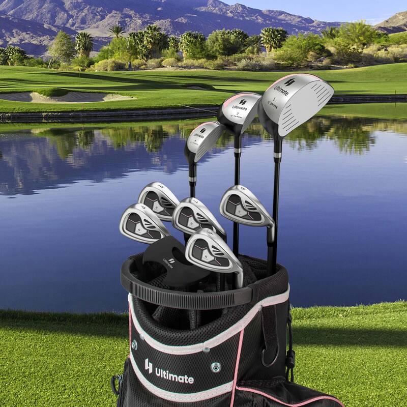 9 PCS Golf Clubs Set Professional Golf Clubs for Women Right Hand
