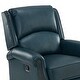 preview thumbnail 11 of 62, Ilario 32.67'' Wide Genuine Leather Manual Rocker Recliner, Set of 2
