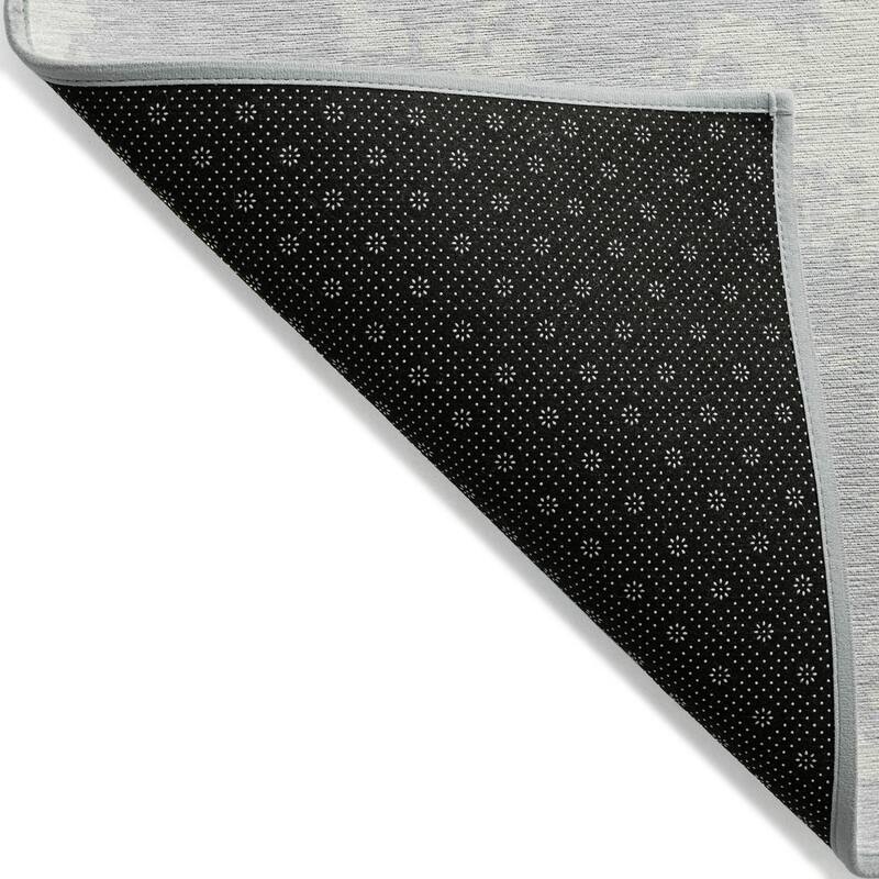 Machine Washable Indoor/ Outdoor Chantille Abstract Rug