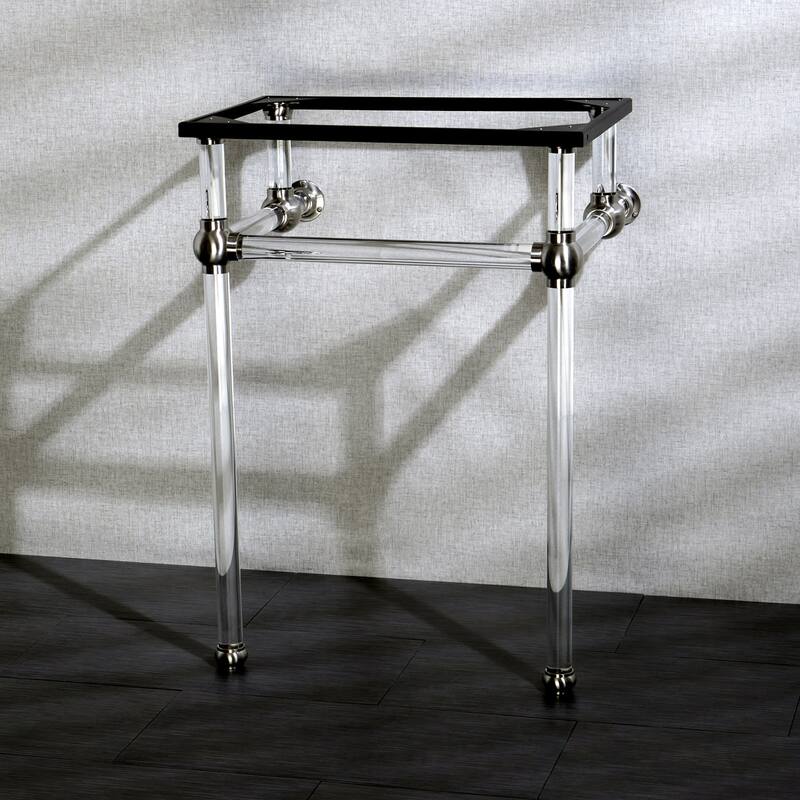 Kingston Brass Templeton 24" Acrylic Wall Mounted Console Legs