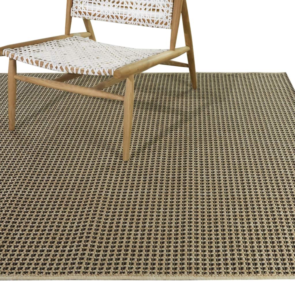 Leocadia Solid Flatweave Indoor/Outdoor Area Rug