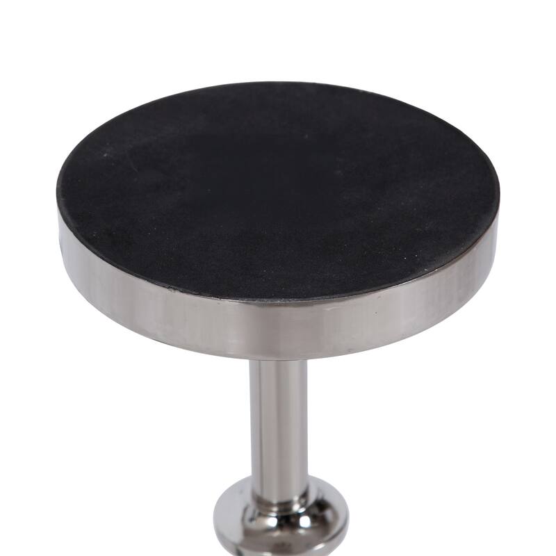 Kate and Laurel Engles Adjustable Marble Table and Plant Stand