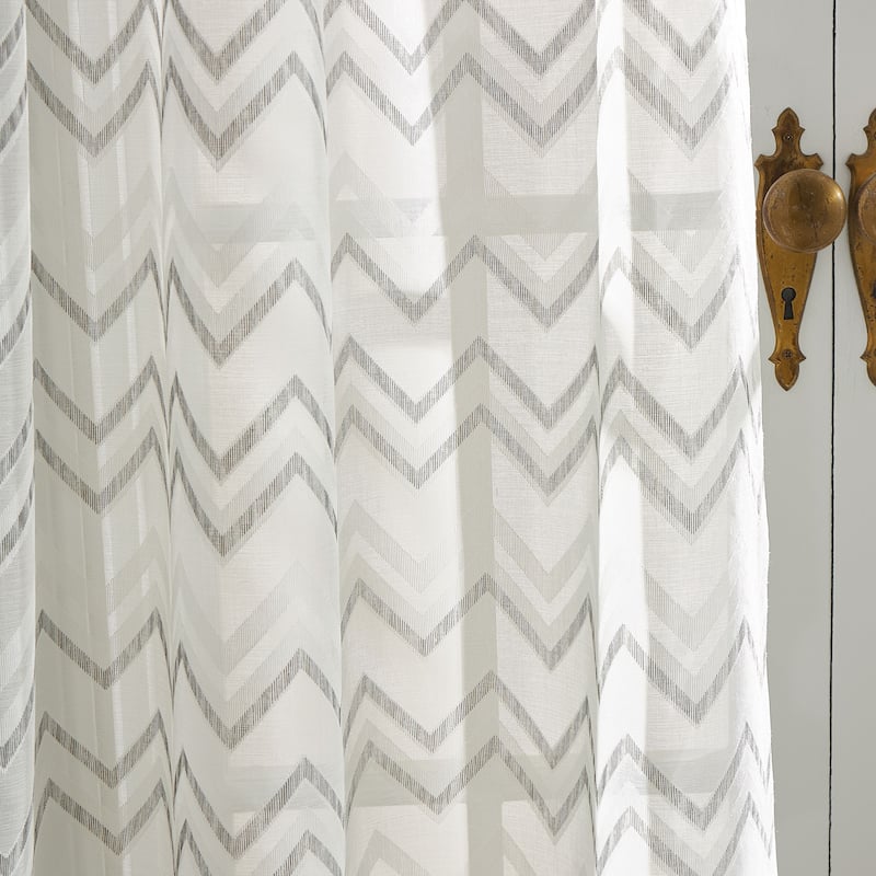 KARL LAGERFELD PARIS Simone Curtain Panel Pair