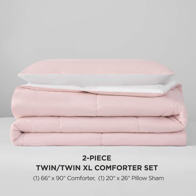 Juicy Couture Box Stitch Reversible Comforter Sets