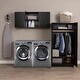 preview thumbnail 17 of 31, Prepac Elite 54 inch Wall Cabinet - 54 Inch