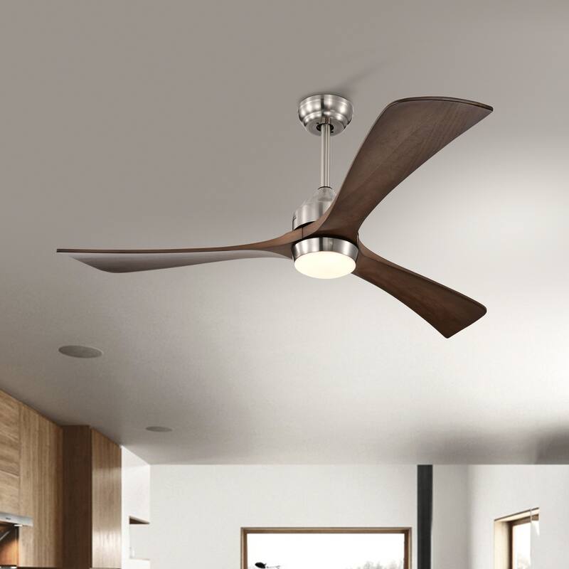 52" Ceiling Fan with Lights Remote Control,Quiet DC Motor