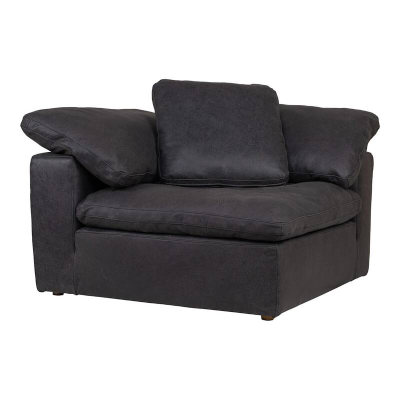 Aurelle Home Corbin Modern Modular Sectional Piece - Corner Chair