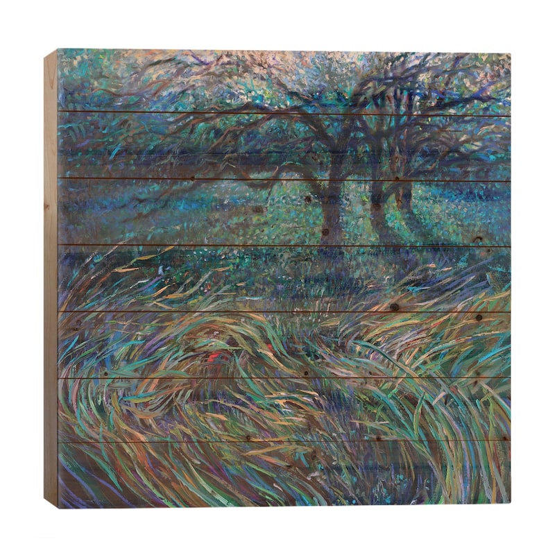 Abiquiu Print On Wood by Iris Scott - Multi-Color - 26x26x1.5