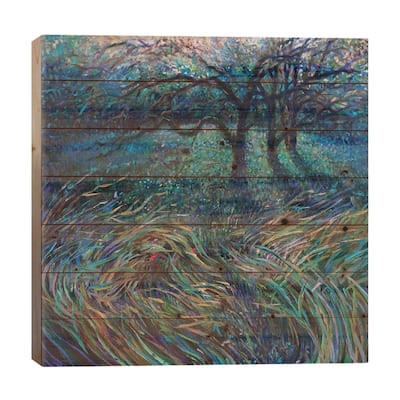 Abiquiu Print On Wood by Iris Scott - Multi-Color