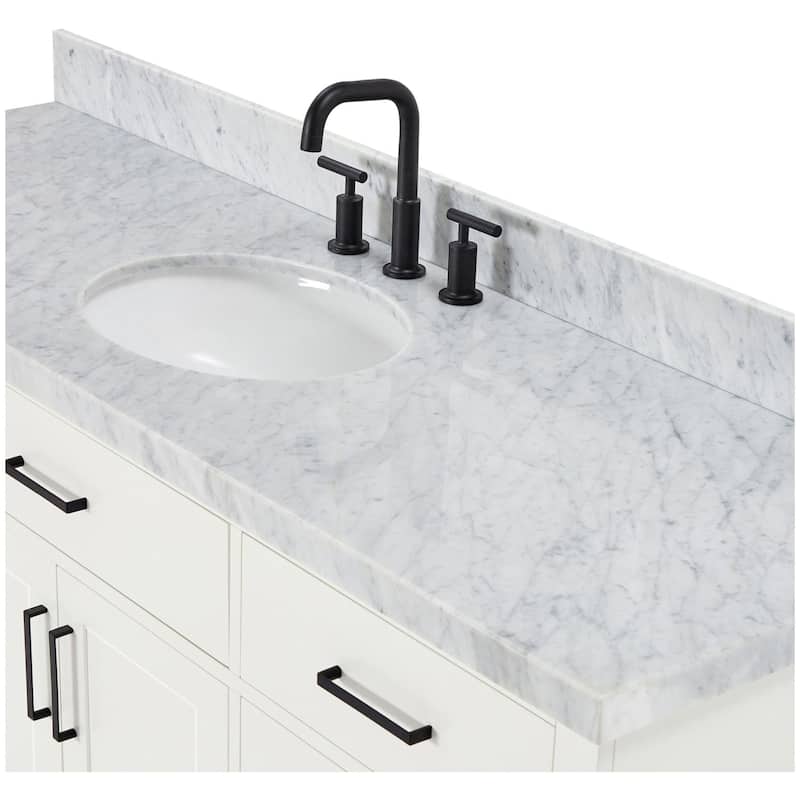 Ariel T067SCWOVO Hepburn 67" Free Standing Single Oval Basin Vanity