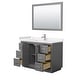preview thumbnail 26 of 98, Miranda Single Vanity Set, Cultured Marble Top, 46-Inch Mirror