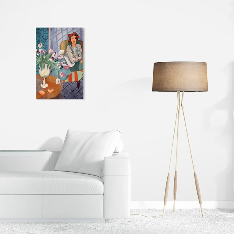 Wynwood Studio Fashion and Glam Have a chance Green and Modern & Contemporary Wall Art Canvas Print - 24 x 16