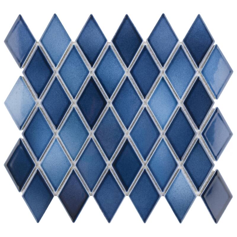 Merola Tile Hudson Kite Glacier 10-1/8" x 11-3/4" Porcelain Floor and Wall Tile