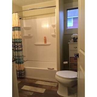 Intelligent Design Celeste Printed Shower Curtain Free