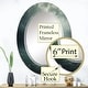 preview thumbnail 11 of 13, Designart "Ocean Storm Harmony II" Nautical & Beach Modern Wall Mirror