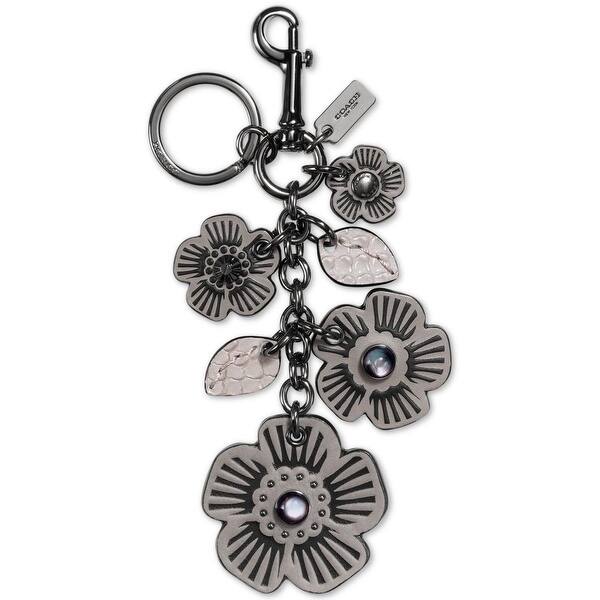 Shop Coach Womens Willow Fashion Keychain Floral Bag Charm O S