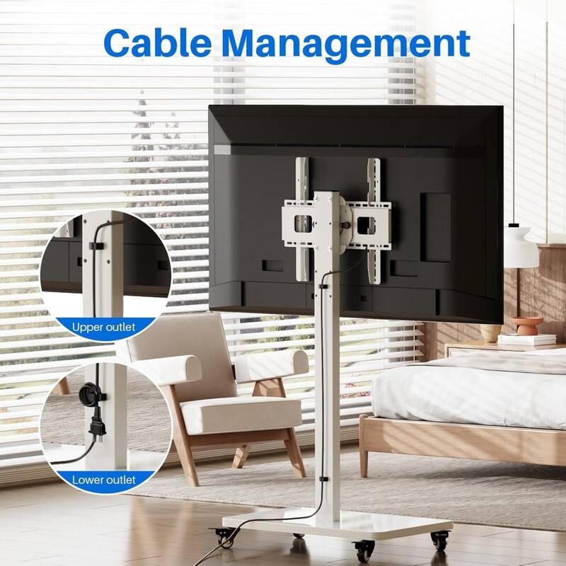 Rolling TV Stand