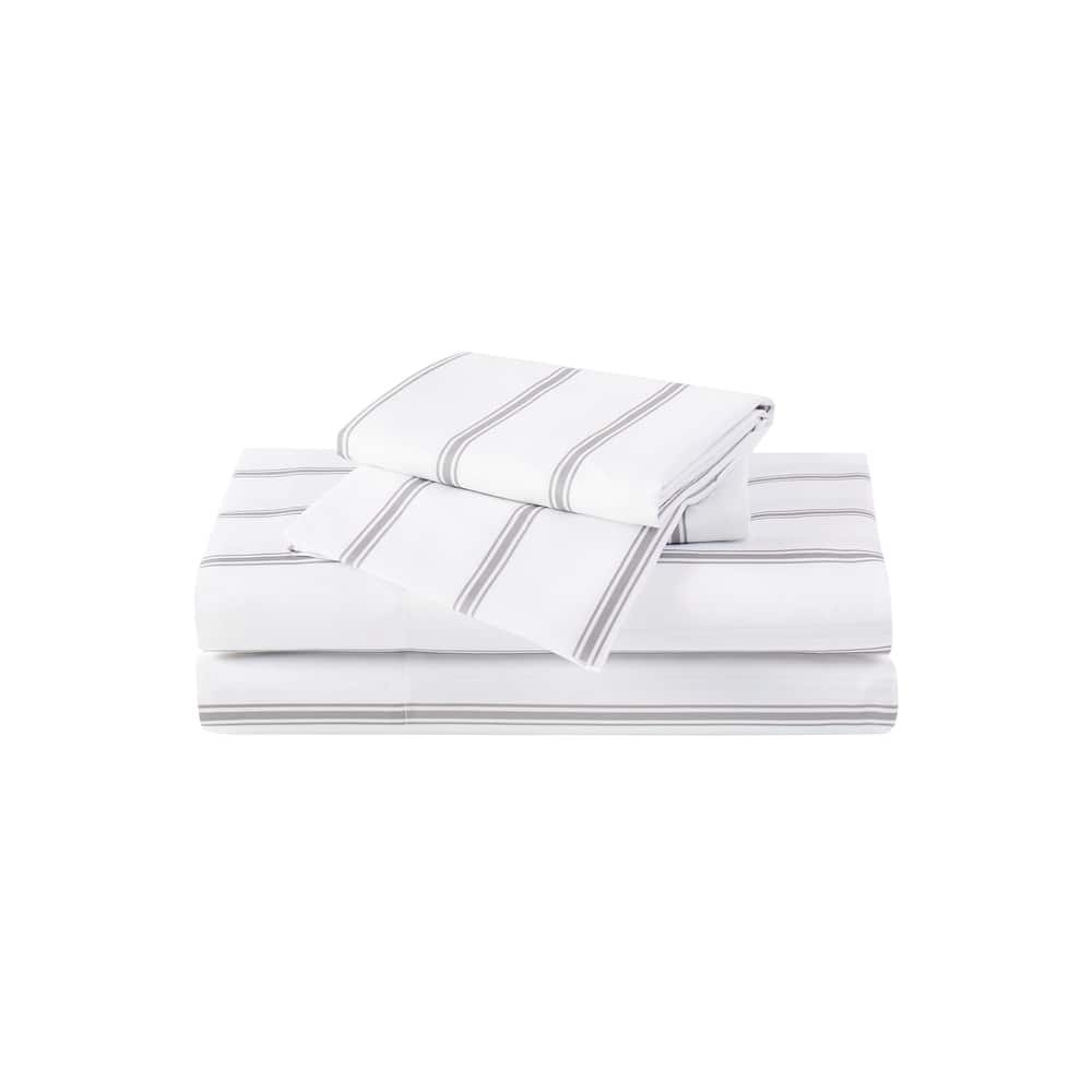 Truly Soft Ticking Stripe 4 Piece Sheet Set