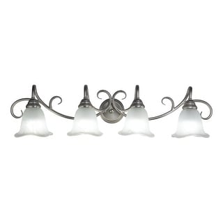 Vaxcel Lighting Bella 4 Light Bathroom Vanity Light - 37.5 Inches Wide