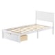 preview thumbnail 31 of 34, Wood Platform Bed with Under-Bed Drawer