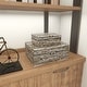preview thumbnail 8 of 37, Mother of Pearl Handmade Geometric Box with Hinged Lid (Set of 2)