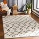 preview thumbnail 8 of 15, Artistic Weavers Piero Boho Diamond Plush Area Rug Cream/Grey - 5'3" x 7'