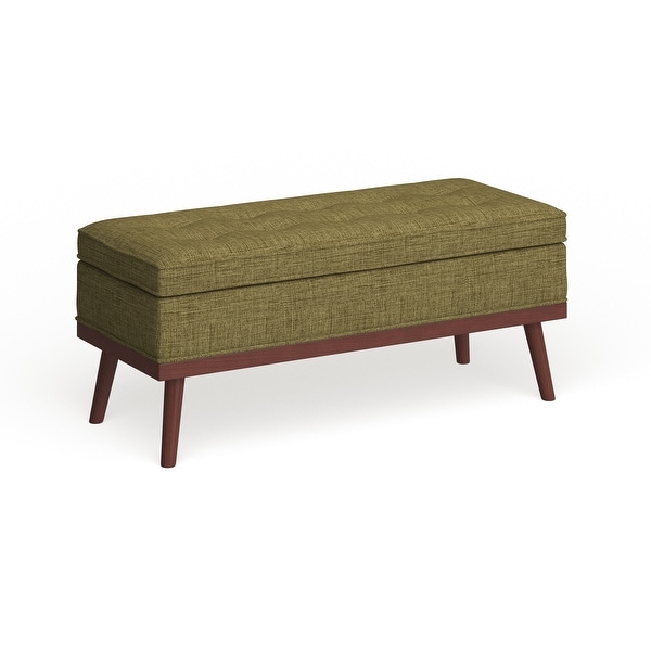 Carson Carrington Sastamala Mid-century Storage Bench. Opens flyout.