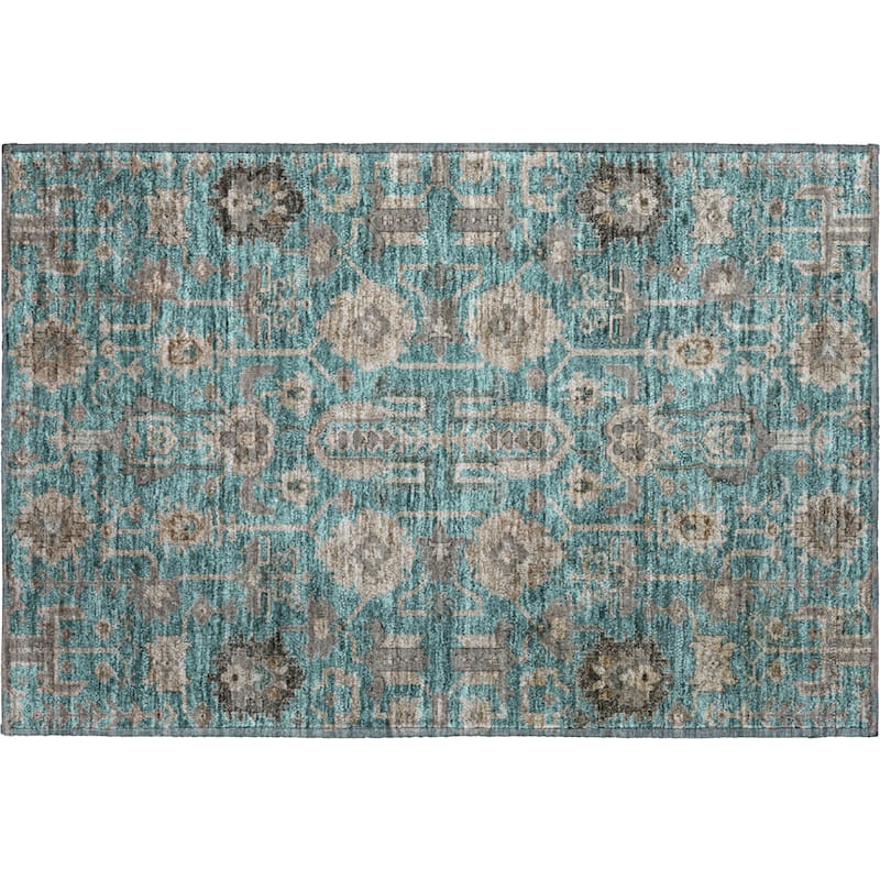 Premium Washable Super Soft Traditional Global Mayfield Rug