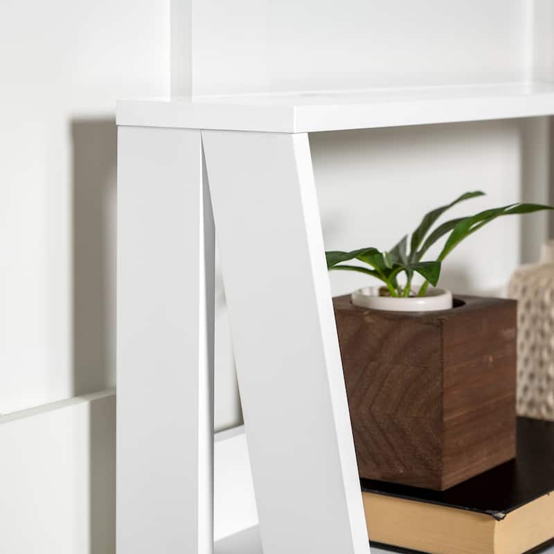 Middlebrook Meadowlark Solid Wood 55-inch Ladder Bookshelf