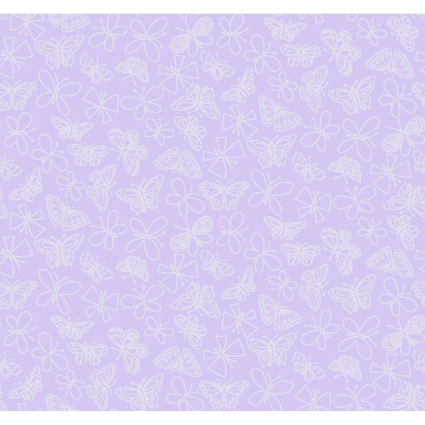 Shop York Wallcoverings Bs5538 Room To Grow Glitter Butterfly