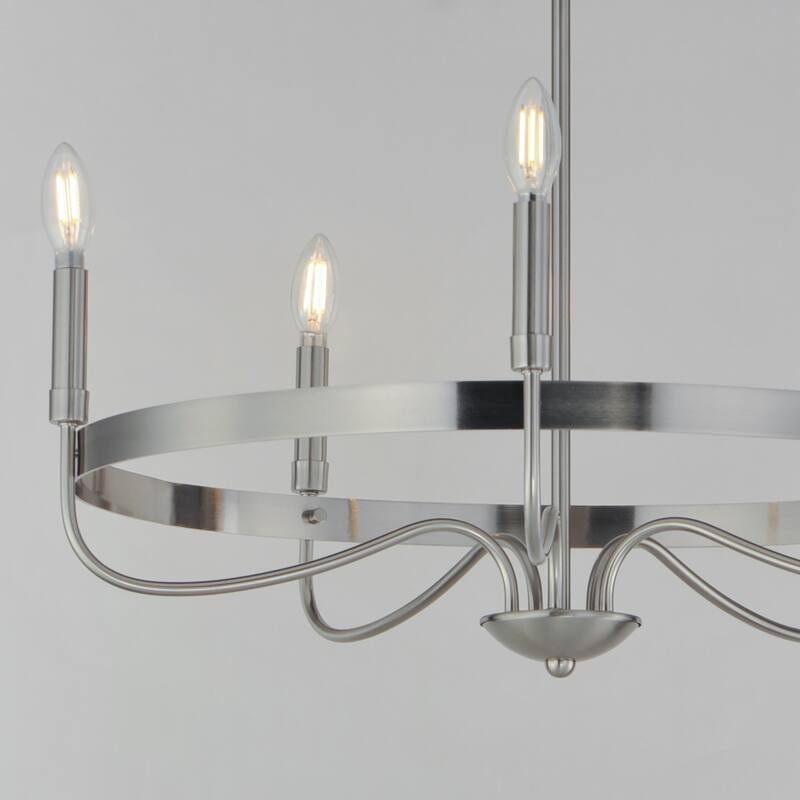 Maxim 14495 Frankie 5 Light 26" Wide Taper Candle Style Chandelier