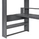preview thumbnail 16 of 14, Gaming Loft Bed with Desk, Storage Shelves, LED, Charging Station