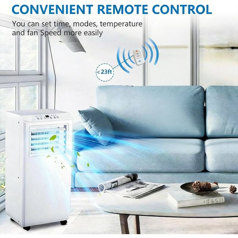10000 BTU Portable Air Conditioner, Cools up to 450 sq. ft.