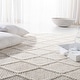 preview thumbnail 1 of 2, Lauren Ralph Lauren Handmade Millie Trellis Wool/Silk Rug 3' x 5' - Ivory/Ivory