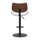 preview thumbnail 15 of 26, WYNDENHALL Annie Mid Century Modern Adjustable Bar Stool - 20.5"D x 19.7"W x 36.22 - 44.09 "H