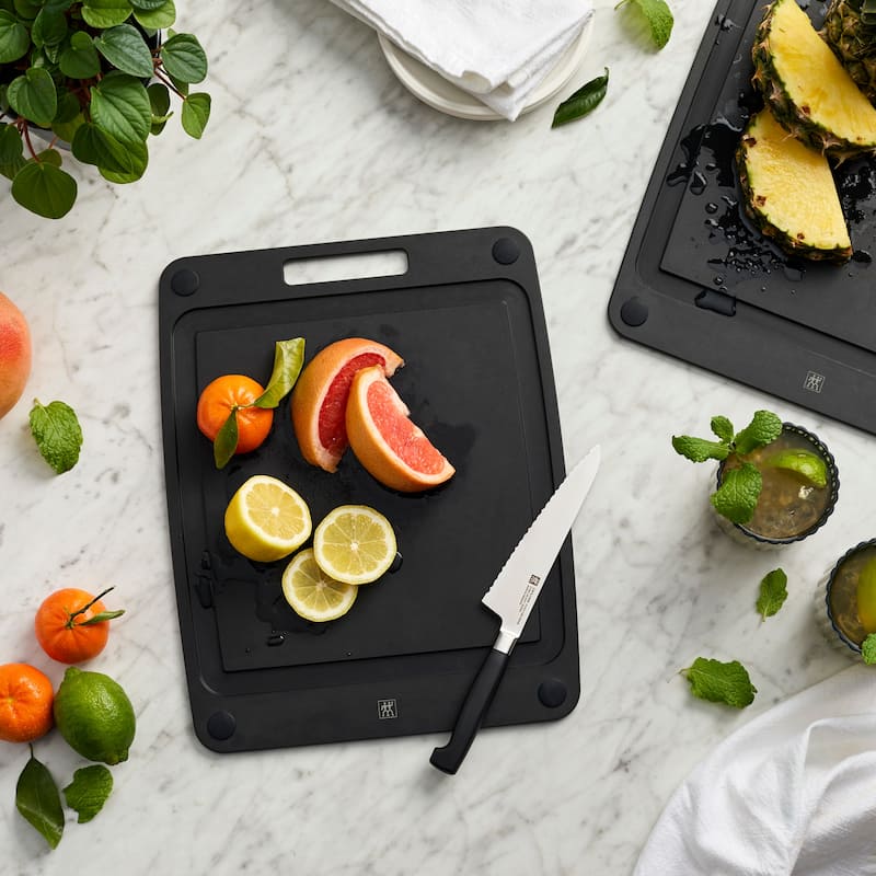 ZWILLING Plant Fiber Non-Slip Cutting Board - Slate